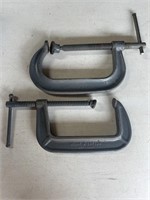 2 6in C clamps.  J.H. Williams & Brink & Cotton