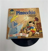 Walt Disney Read Along Pinocchio book/record