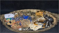 Mirror Tray and Jewelry