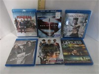 MOVIES BluRay 6 collectable