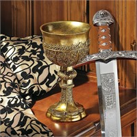 9" King Arthur Goblet, Design Toscano