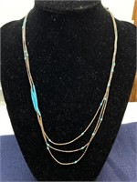 Sterling Silver and turquoise necklace