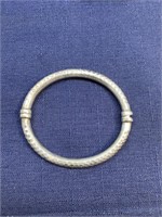 Magnetic sterling silver bracelet