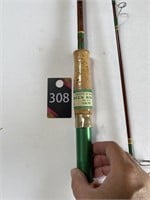 Fishing Pole Wright & McGill Green Hornet with Bag