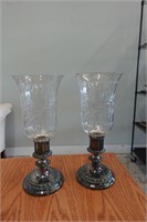 Glass Candle Holders