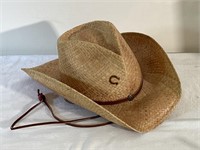 straw cowboy hat - medium