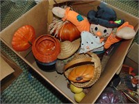 Box of Fall & Halloween Decor