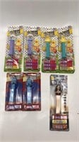 7 Pez Dispensers Easter Wonder Woman Genie From