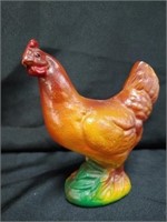 Contemporary Cast Iron Chicken Formed Stillbank