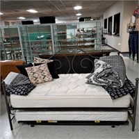 Trundle Day Bed, Simmons Mattresses, Boxsprings