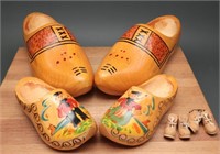 Klompen Dutch Wooden Clog Folk Art + (8)