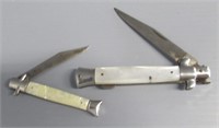 (2) Vintage folding knives includes Imperial.