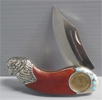 American Historic Society folding knife with