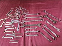 Large lot combination wrenches