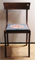 Vintage Petite Point Side Chair