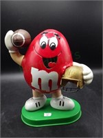 VTG M&M Large Red Football Figure Dispenser
