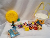 Pinky McBunny Easter Bucket McDonald's Toys