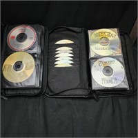 2 Cases of CDs all genres