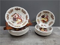 Johnson Bros "Windsor Fruit" Bowls