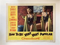 How to Be Very, Very Popular original 1955 vintage