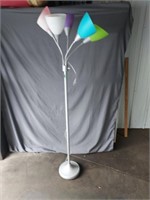 Floor Lamp with Different color Shades