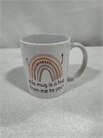 THIS MUG IS A HUG FROM ME TO YOU  MUG