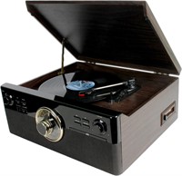 All in One Bluetooth Record Player for Vinyl with
