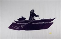 INUIT PRINT: HUNTER IN KAYAK