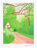 David Hockney 'The Arrival of Spring in Woldgate'