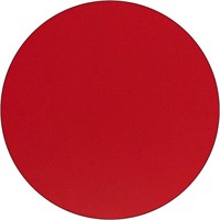 48'' Round Reversible Table Top, Red/Yellow
