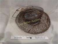 Vintage Wire Fish Basket