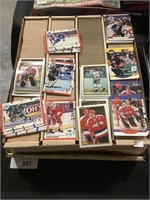 Box Of Hockey Cards, Score, Bowman, Pro Set.