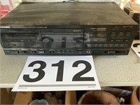 Duel cassette deck Pioneer