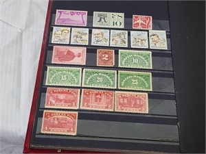 Book Of Vintage Stamps