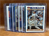 Selection of Ken Griffey Jr Cards