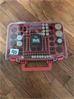 Battery daddy tester and storage case