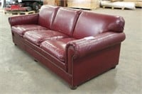 Ethan Allen Leather Couch, Approx 80"x36"x31"