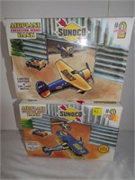 2-Sunoco Airplane Banks