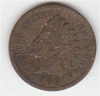 1905 US Indian Head Copper Penny