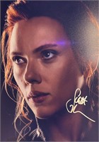 Autograph COA Black Widow Photo