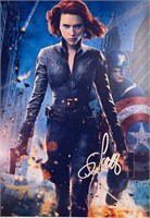 Autograph COA Black Widow Photo