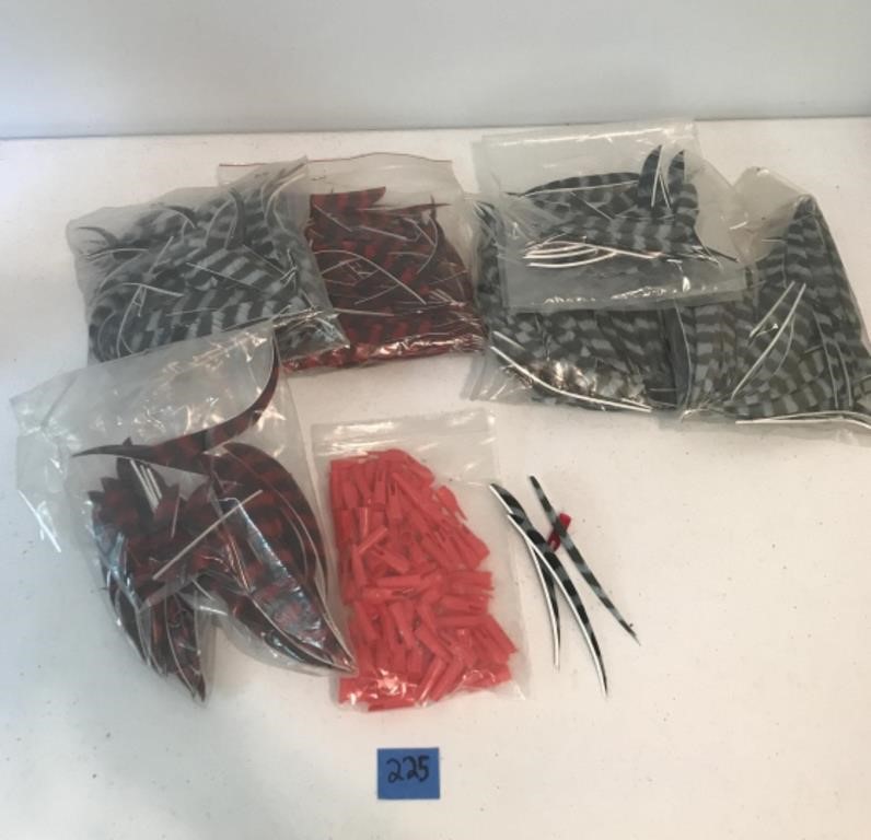 Lot of Archery Fletching Supplies