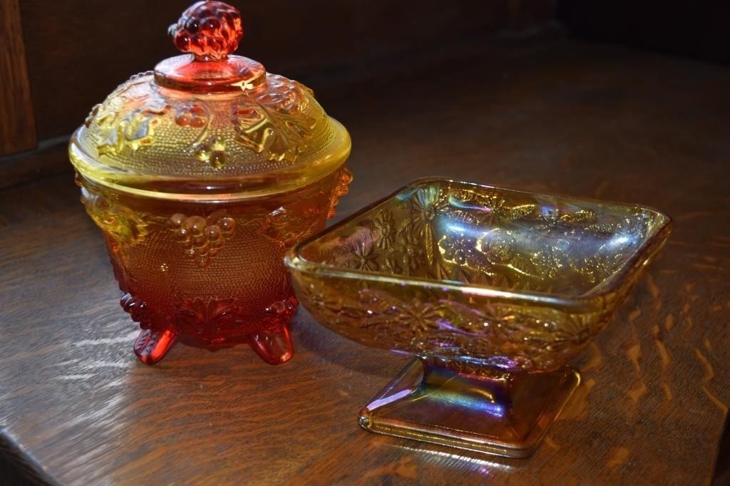 Antique Carnival Glassware