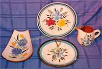 4 Pieces Stangl Country Garden Pattern