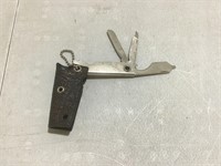 Screw driver multi tool leather collectible