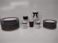 Artita Tartan Ceramic Dishes