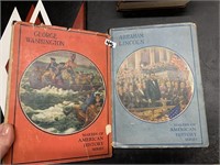 AMERICAN HISTORY BOOKS-WASHINGTON, LINCOLN