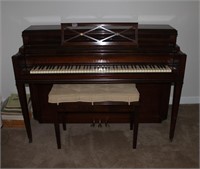 Everett Upright Piano with Bench