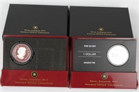 ROYAL CANADIAN MINT PROOF SILVER DOLLAR SERIES