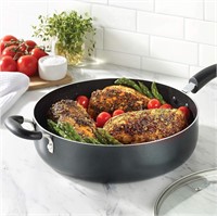 T-fal Specialty Nonstick Saute Pan with Glass Lid